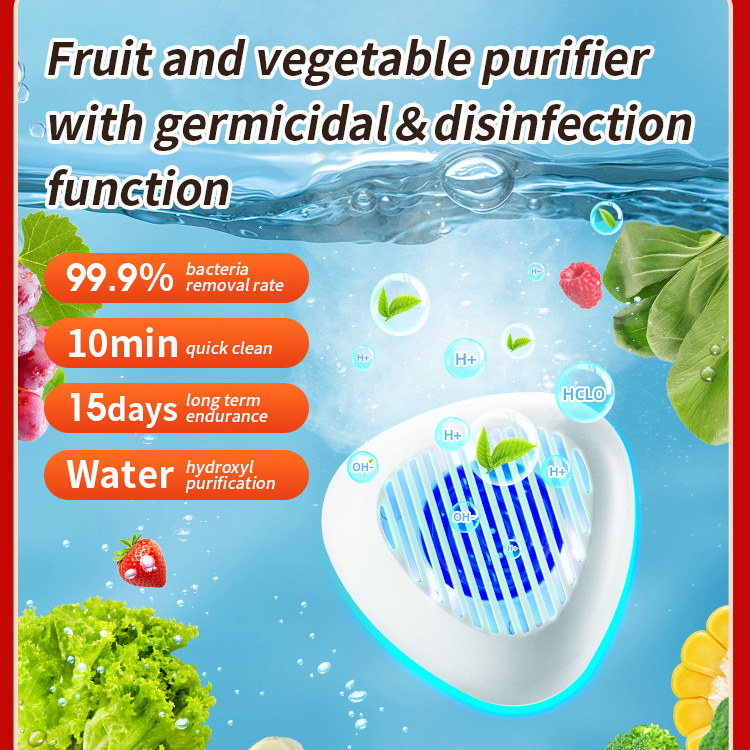 2023 New Product Fruit And Vegetable Cleaner Mini Vegetable And Fruit Pesticide Cleaner