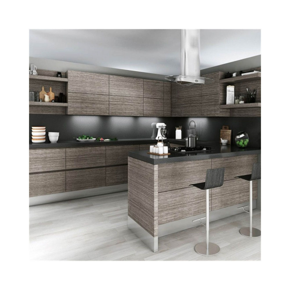 Kitchen Cabinet Designer Solid Wood Melamine Furniture Solid Wood Sets Lazy Susan Base Pantry Solid Wood Kitchen Cabinet