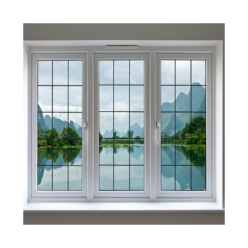 Casement Window Aluminum Shutter Modern Design Alloy Screen Window Modern Aluminum Arched Sliding Casement Window