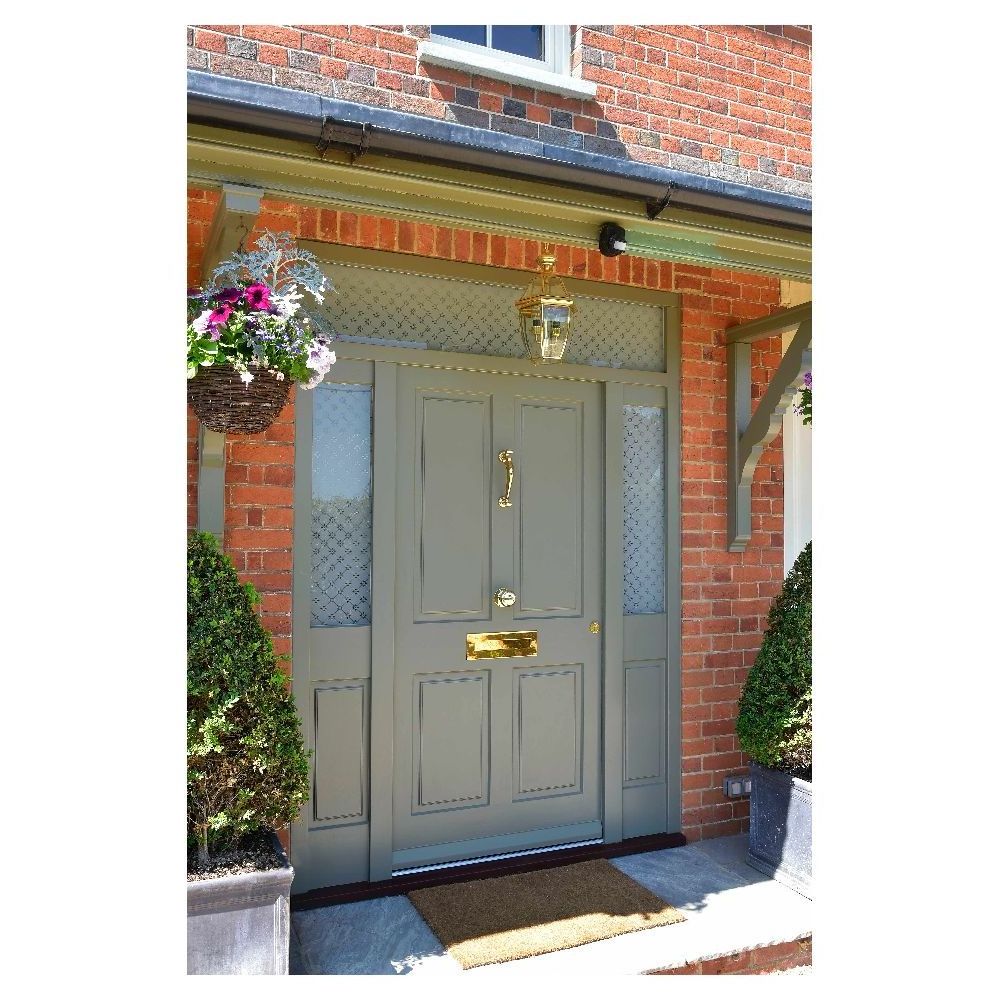 Ace Wood Entry Villa Door Arched Double Door Entry Handle Set French Entry Door One And A Half