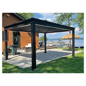 Ace Aluminum Pergola Decor Light Aluminum Retractable Roof Pergola Aluminum Pergola Replacement Parts