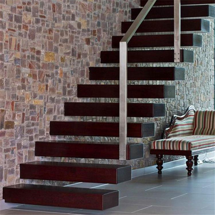 Ace Latest Fashion Floating Stairs New Design Oak Wood Stair Treads  Floating Stair Treads