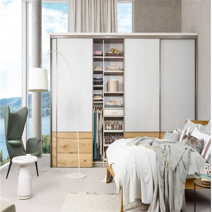 Ace Modern Walk In Closet Wardrobe Custom Systems Design Wood Bedroom Cupboards Bedroom Open Wardrobe