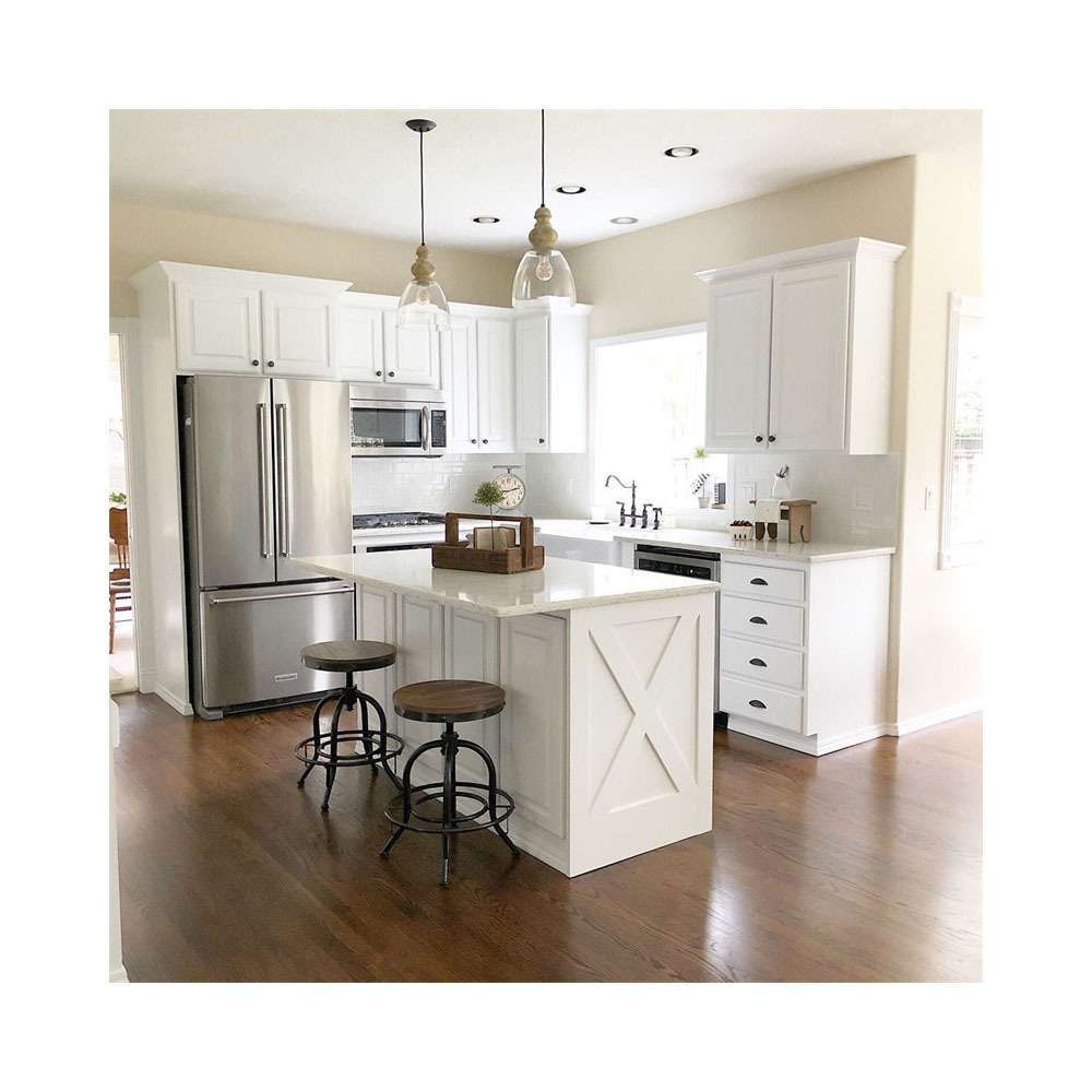 Kitchen Cabinet Solid Wood And Frames Furniture Solid Wood Kitchen Cabinet Sets Door Base melamine Cabinets Kitchen