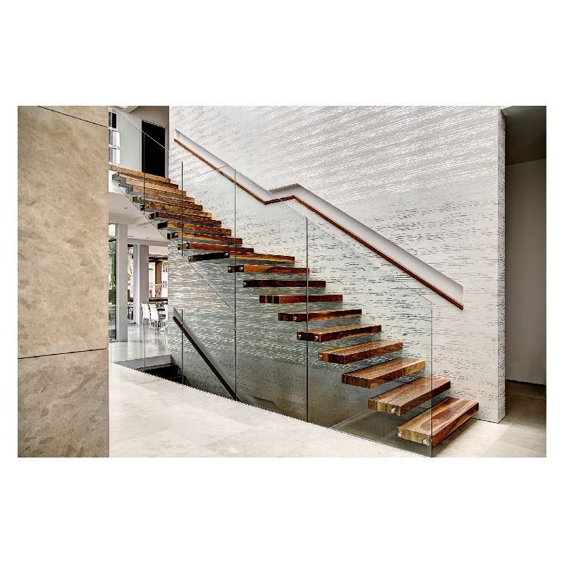 Ace Cheap Price Floating Staircase | Manufacturer & Supplier Single Stringer Straight Stairs