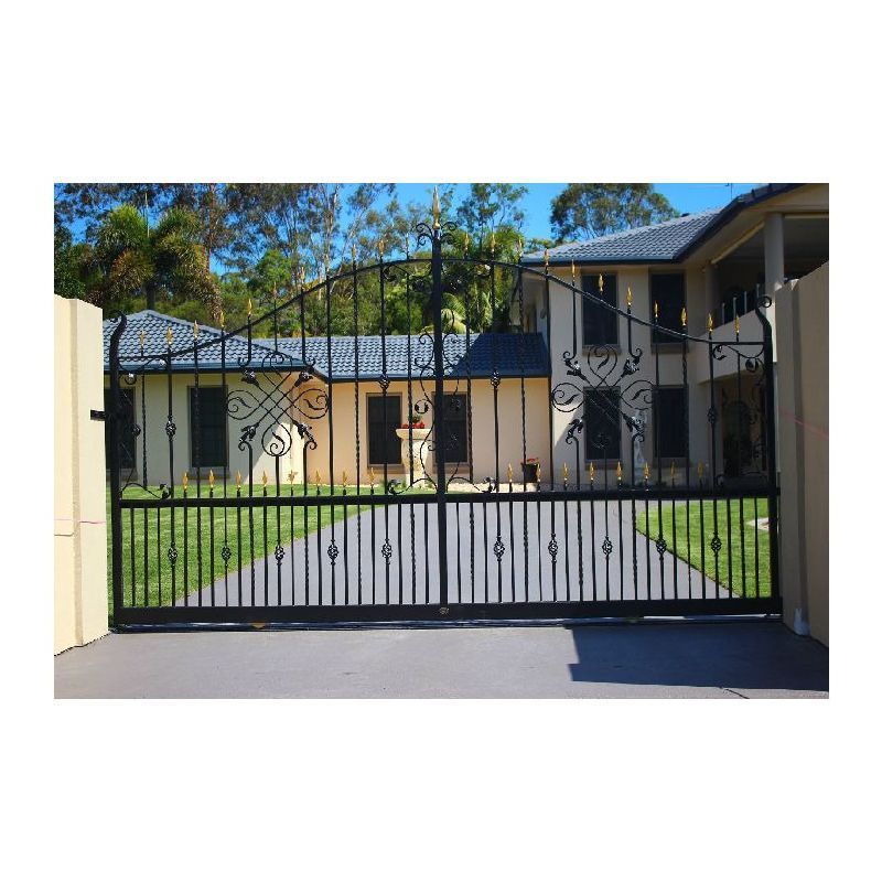 Ace Entrance Modern Gate Pillar Design Motor Sliding Gate Motor Luxurious Main Gate Design Home