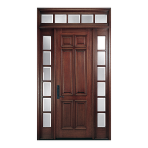 Ace Wood Iron Doors Entrance Wrought Entrance Glass Door International Style Handle Home Modern Design Wallpaper Entrance Door