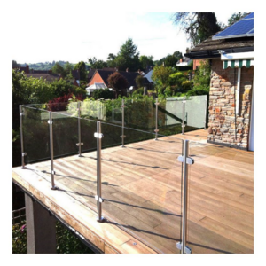 ACE Post Railing Systems Glass Railing Post Systems Glass Railing Post Stainless Steel Glass Balustrade