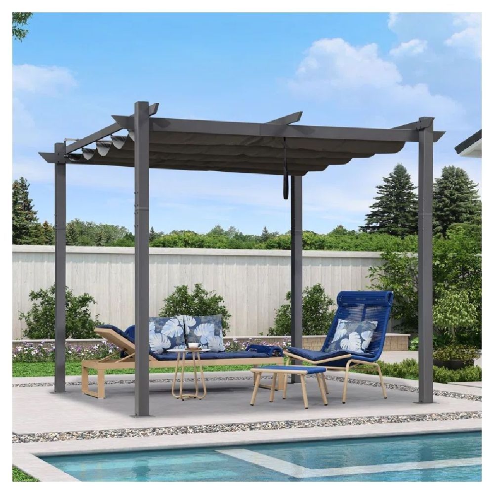 Ace Aluminum Pergola Decor Light Aluminum Retractable Roof Pergola Aluminum Pergola Replacement Parts