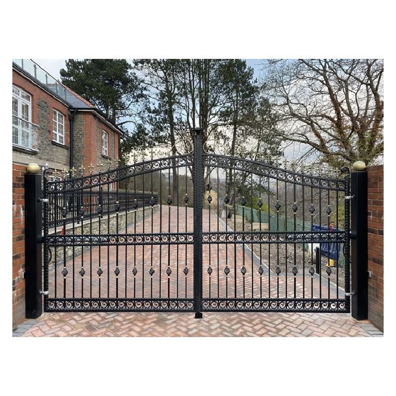 Ace Antique Style Wrought Iron Porch Gates  Wrought Iron Courtyard Gates Wrought Iron Lion Gate Decorations