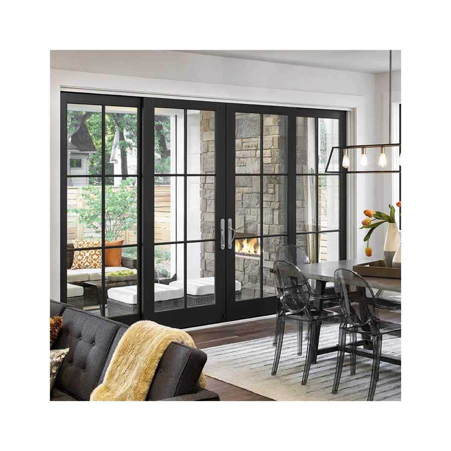 Aluminum Sliding Door Tempered Clear Glass Cabinet Doors Kitchen Modern Design Profiles For Glass Aluminum Sliding Door