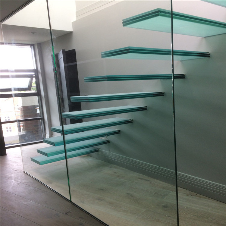 Ace House Project Floating Staircase Customized Top Quality Floating Staircase Outdoor Modern Design  Stairs