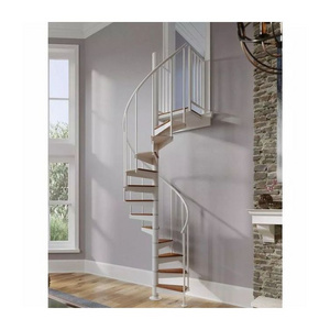 ACE Staircase Modern With Glass Railing Black Hotel Indoor Used Spiral Stairs For Sale