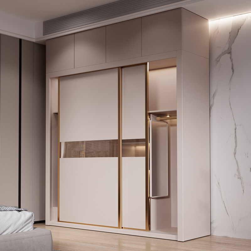 Luxury Modern Cabinet Closets Furniture Wardrobes Bedroom Sliding Doors Wardrobe