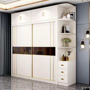 Luxury Modern Cabinet Closets Furniture Wardrobes Bedroom Sliding Doors Wardrobe