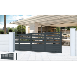 Cantilever Automatic Sliding Electric Aluminum Entrance Fence Driveway Gates