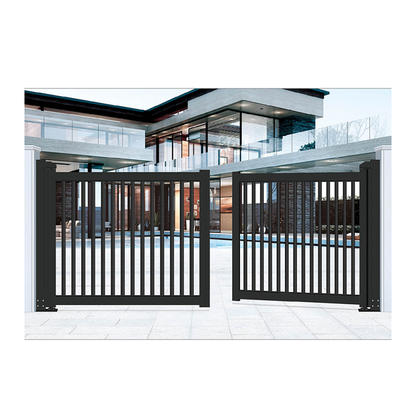 Aluminum Residential Driveway Side Gate with High Security and modern Style