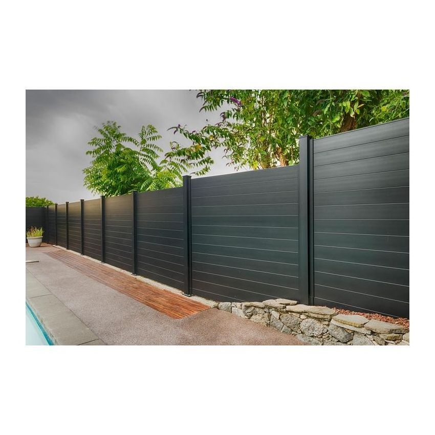 Aluminum Fencing 6 X 8 Steel Panels Powder Coated Aluminum 4X4 Fence Post Top Palisade Fence