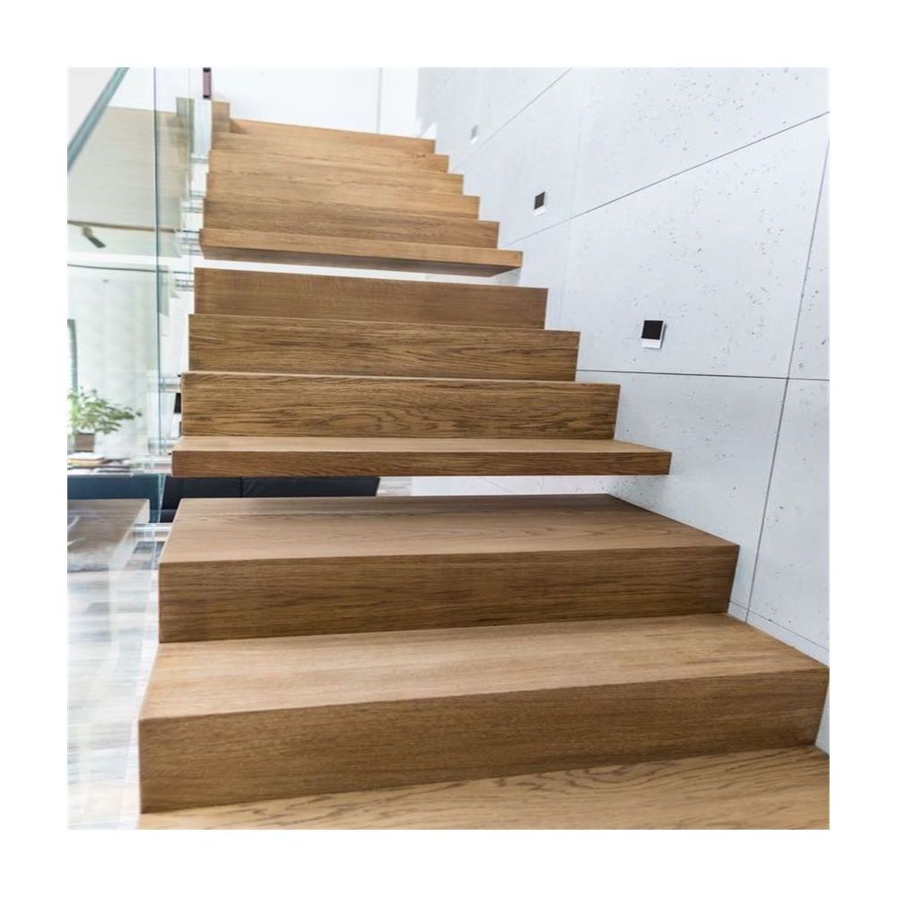 Floating Staircase Design Invisible Stringer Decoration Escalier Folding Attic stairs Floating Staircase Design