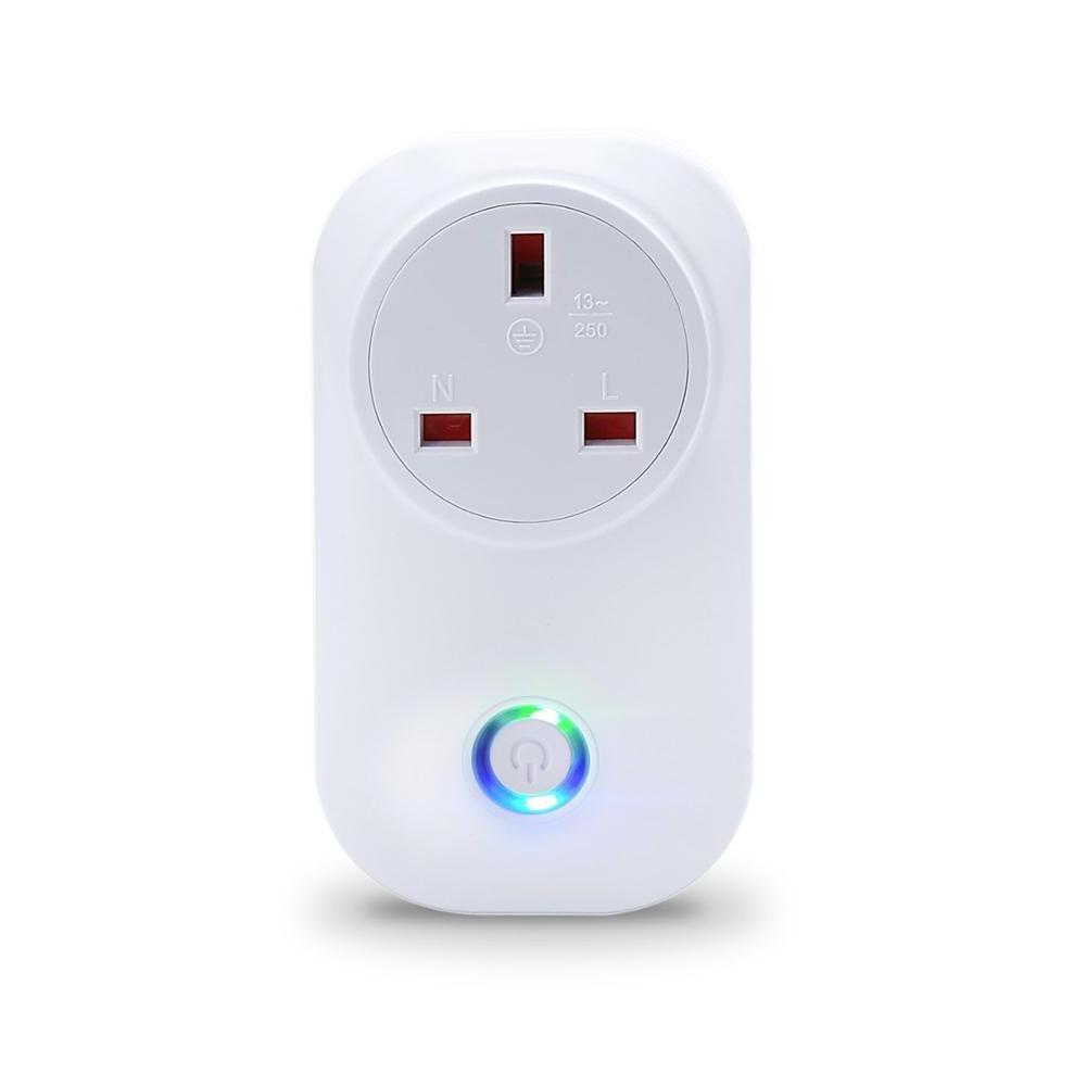 2018 new smart wifi works with amazon alexa smart plug 2.4G Wifi Remote Control socket outlet with Led lights