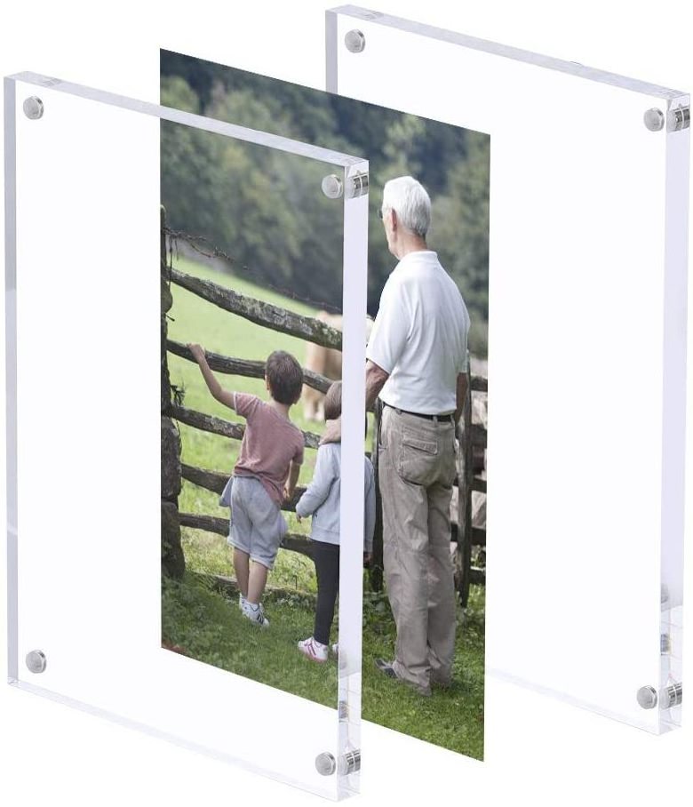 Acrylic Picture Frames Acrylic Magnetic Clear Photo Frame Wholesale 4x6