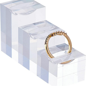 Clear Acrylic Stand For Ring Jewelry Display Photo Props