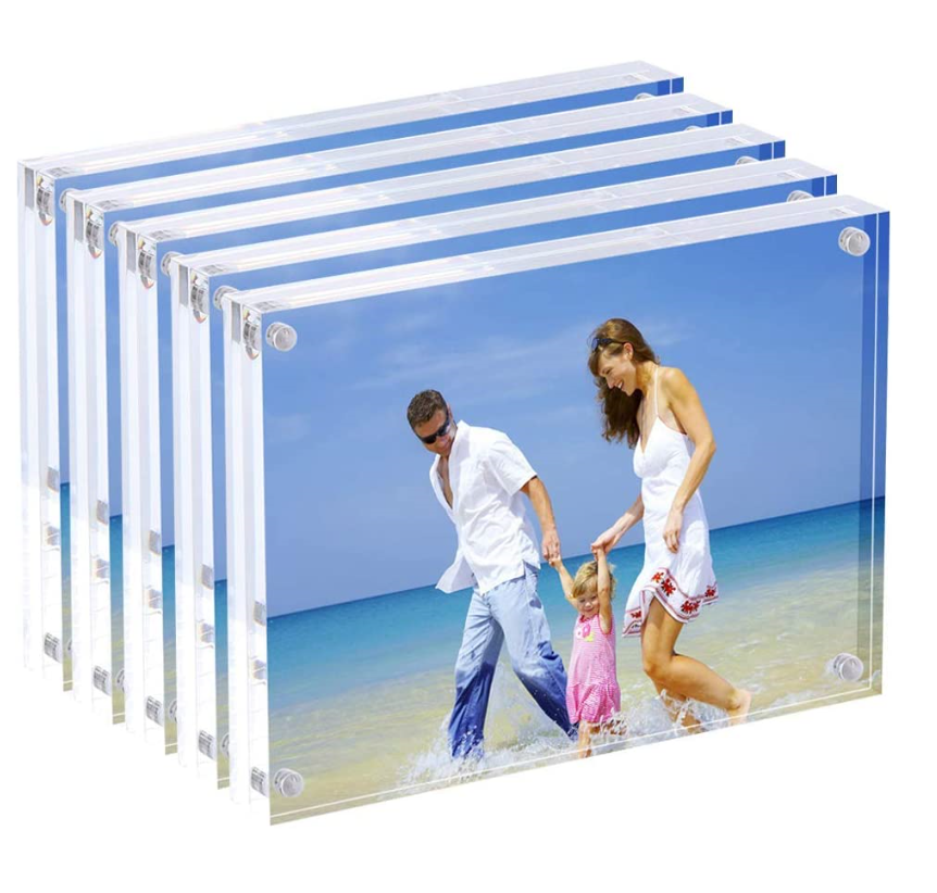 Acrylic Picture Frames Acrylic Magnetic Clear Photo Frame Wholesale 4x6