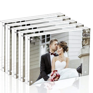 Acrylic 5x7"  Bulk Picture Frames Magnetic Photo Frame