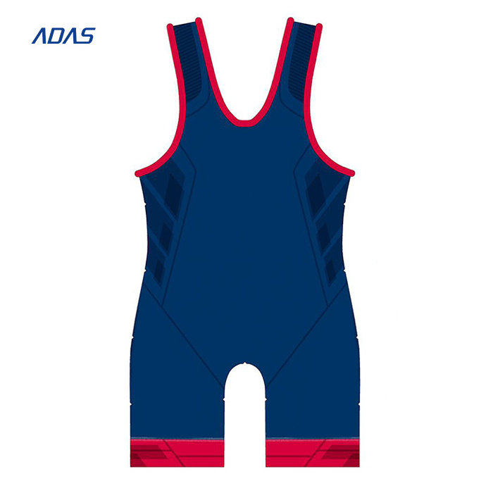 Wholesale Oem Top Selling Low Cut Custom Digital Print 5Xl Wrestling Singlet For Man Woman Digital Printing Polyester Customized