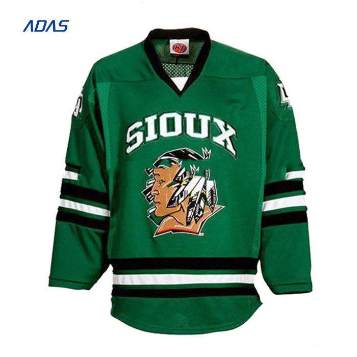 Plain Cut And Sew Applique Ice Hockey Jersey, Tackle Twill Hockey Jersey