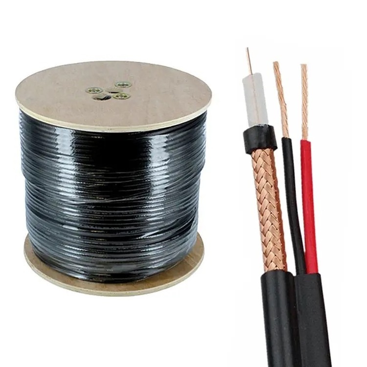 China Factory Price Rg59 CCTV cable RG6 satellite cable 75 ohm RG11 RG58 coaxial Cable