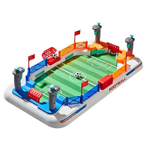 2024 Hot Sell Educational Plastic PK Table Soccer Board Kids' Hand Finger Football Game Packaged in Box for Play and Learning