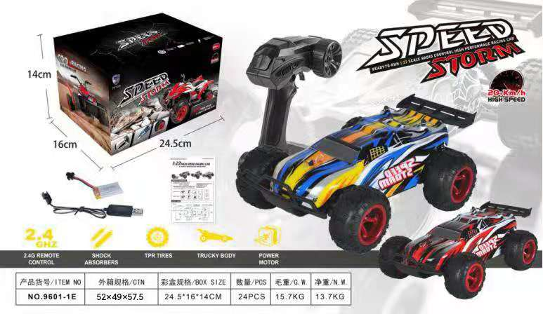 4x4 2.4ghz Scale Remote Control Vehicle Car All Terrain Off-road Hobby Rc Buggy Toy Cars For Boys & Adults Beginner