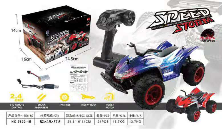 4x4 2.4ghz Scale Remote Control Vehicle Car All Terrain Off-road Hobby Rc Buggy Toy Cars For Boys & Adults Beginner