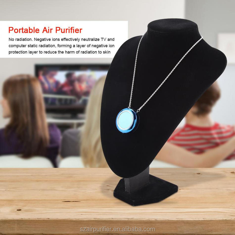 Wholesale Necklace Rechargeable Personal necklace Air Purifier