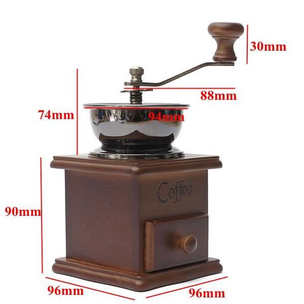 Dropshipping Coffee Grinder Machine Moledor Grinding Coffee Mill Manual Molinillo De Cafe Antique Hand Coffee Bean Grinder