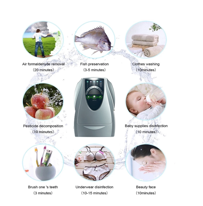 Portable Air Purifier N1669 Ozone Generator DC12V Ozone 500mg/h Household Car Ozone Generator