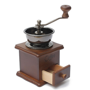 Dropshipping Coffee Grinder Machine Moledor Grinding Coffee Mill Manual Molinillo De Cafe Antique Hand Coffee Bean Grinder