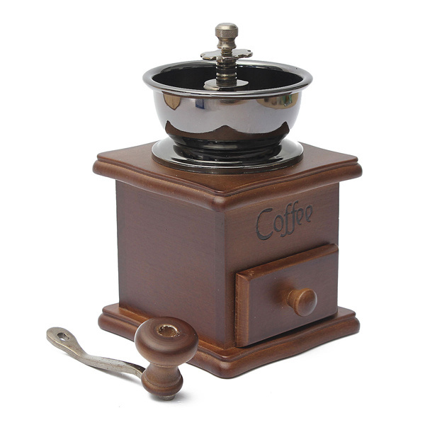 Dropshipping Coffee Grinder Machine Moledor Grinding Coffee Mill Manual Molinillo De Cafe Antique Hand Coffee Bean Grinder