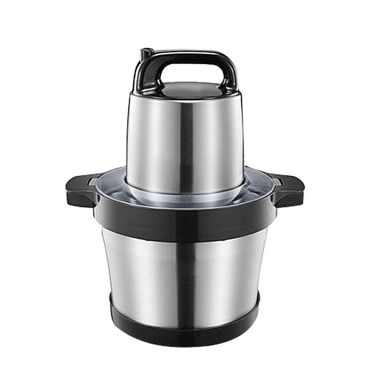 Stainless Steel Vegetable Blender Mixer Food Processor2L 6L 10L Meat Grinder Machine Chopper Mincer