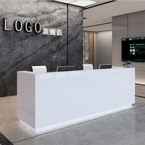 Custom Black Front Receptoinist Desk For Sale Modern Marble Ideas Small Circular Hotel Lobby Led  Black Reception Desk