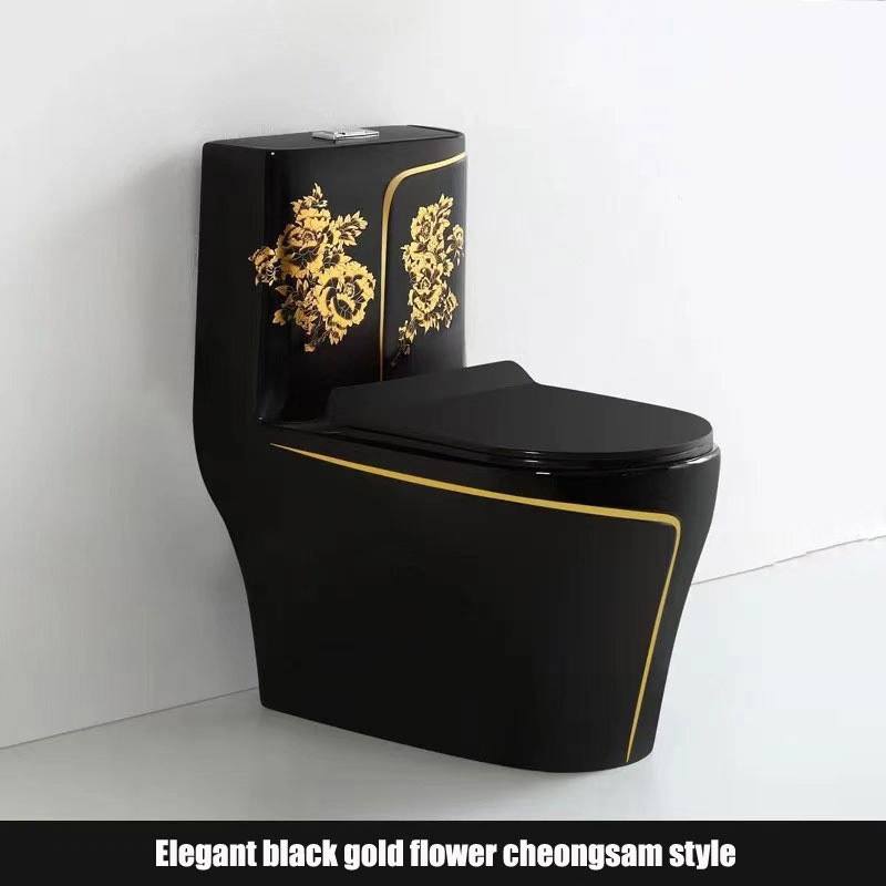 Chinese style Classic cheongsam elegant pattern toilet