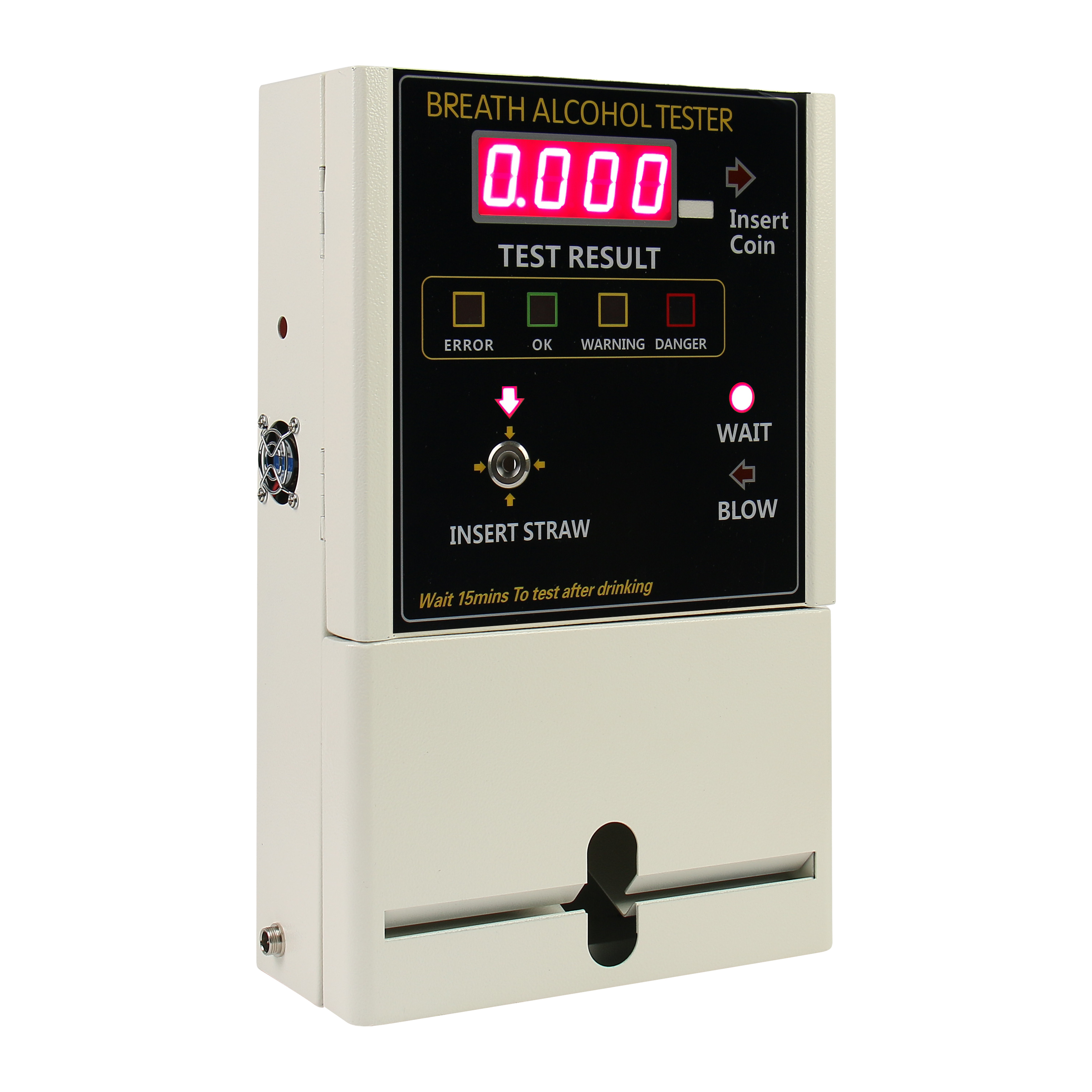 Vending machine /Coin-operated alcohol meter/alcohol tester High Sensitivity And Reliable Accuracy Breathalyzers