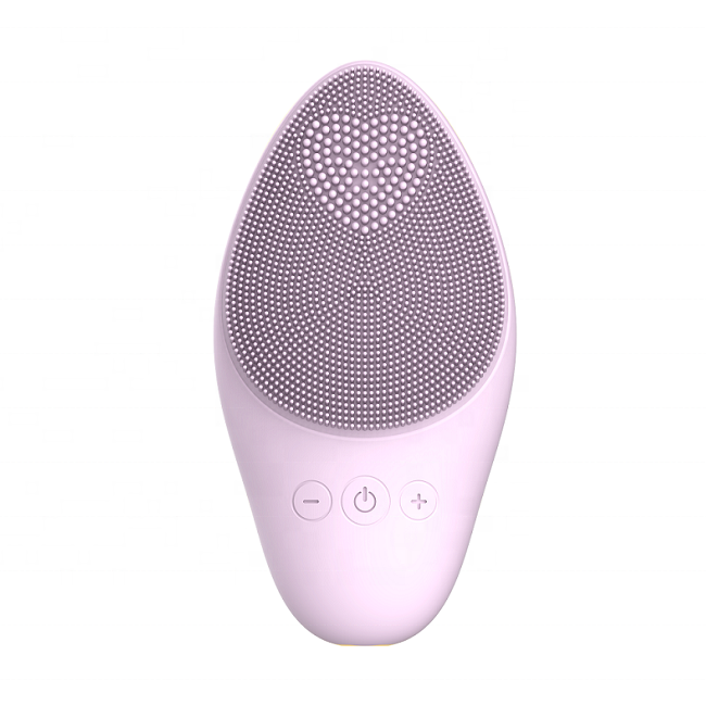 Waterproof Face Skin Cleansing Brush Machine Supplier 8 In 1 Electric Rotating Spin Facial Cleanser Brush With LED light