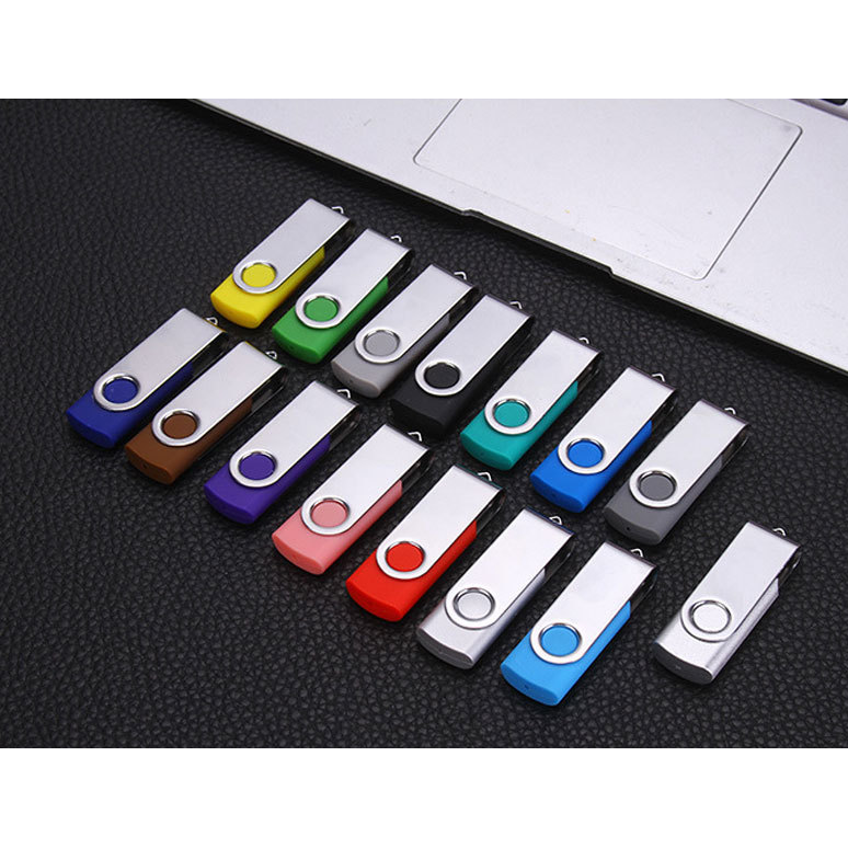 Promotional Gifts Swivel USB Flash Drives U Disk 1GB 2GB 4GB 6GB 8GB 16GB 32GB 64GB usb Pen Drives Plastic USB Flash Drive