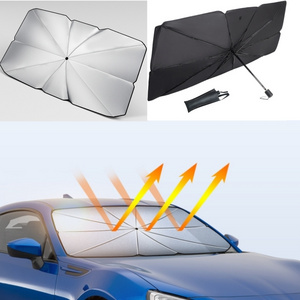 Car Front Window Umbrella Sunshade Foldable Car Windshield UV Block Coating Heat Insulation Protection Auto SUV Sun Shade Cover