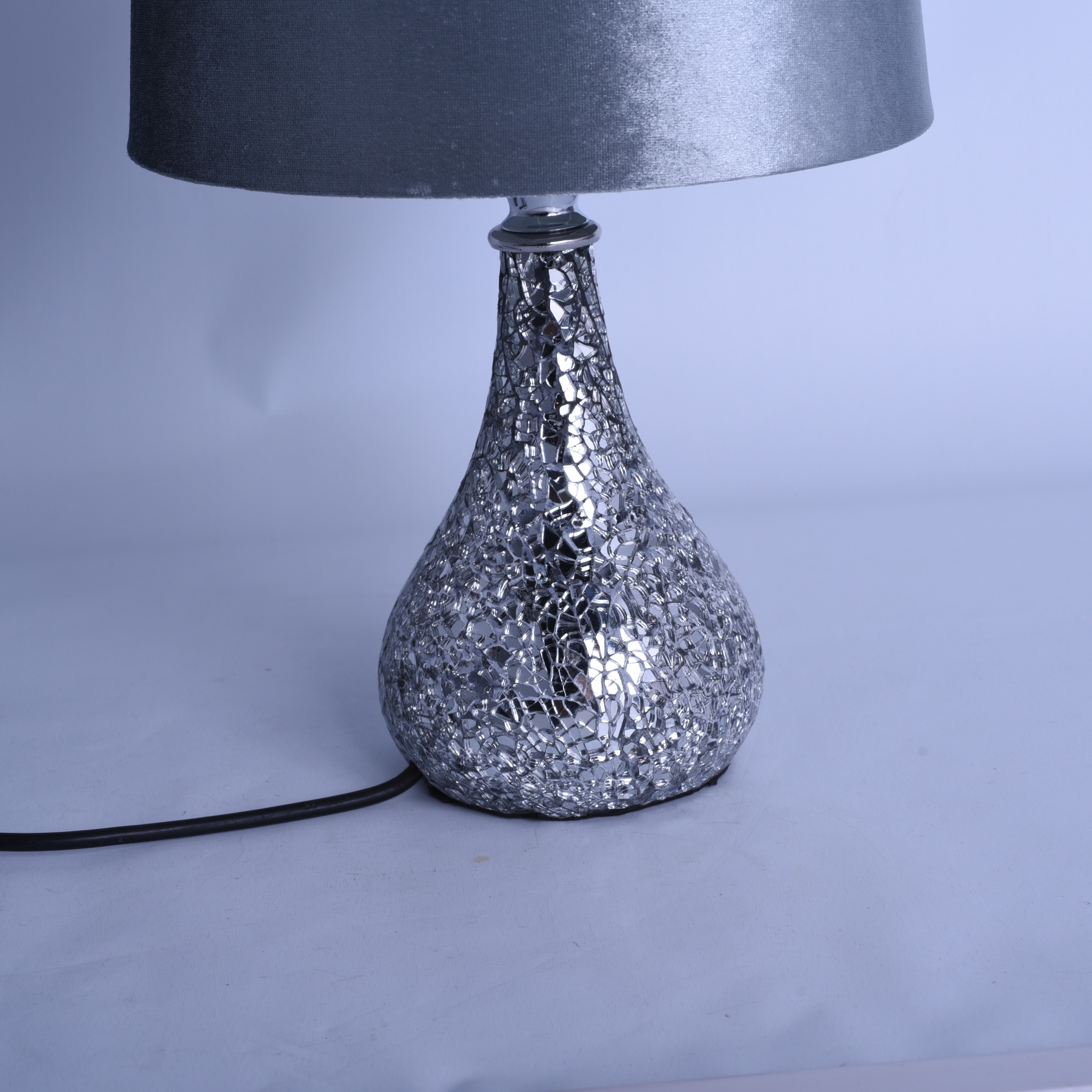 New design mirror craft base table lamp desk lamp