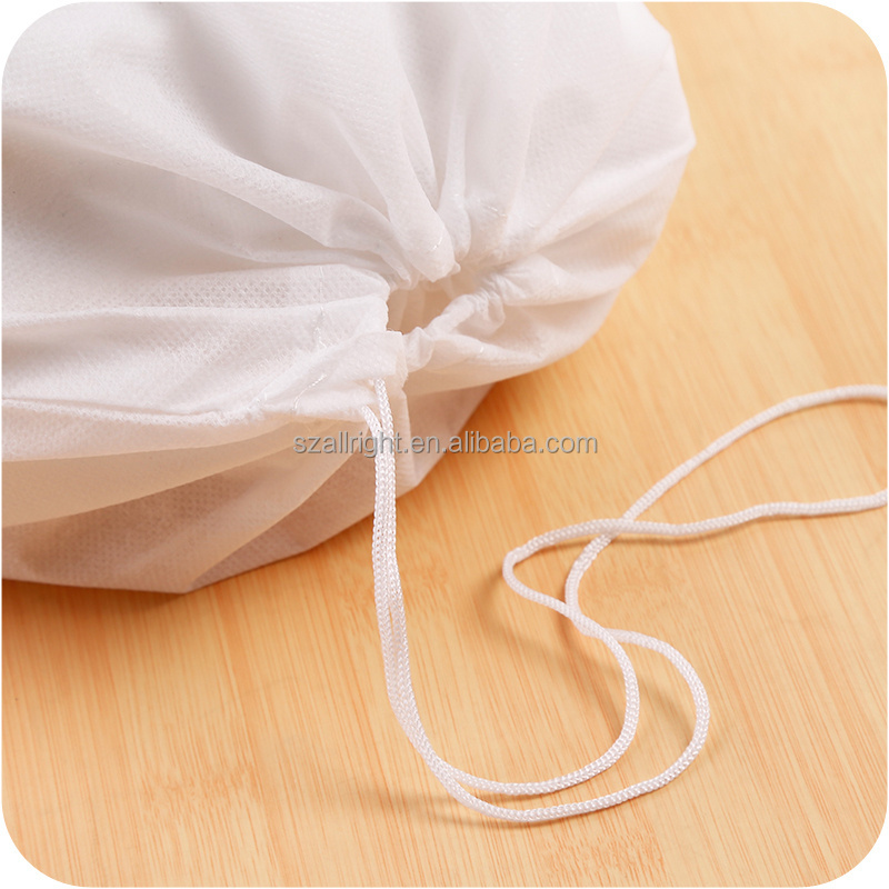 Custom drawstring dust bag covers for handbag,Non-woven fabric shoe bag