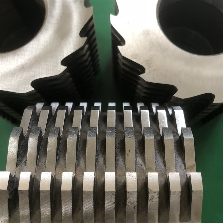 Waste Recycling Plastic Paper Shredder Machine Crusher Blades Crusher Knives Metal Shredder Blades