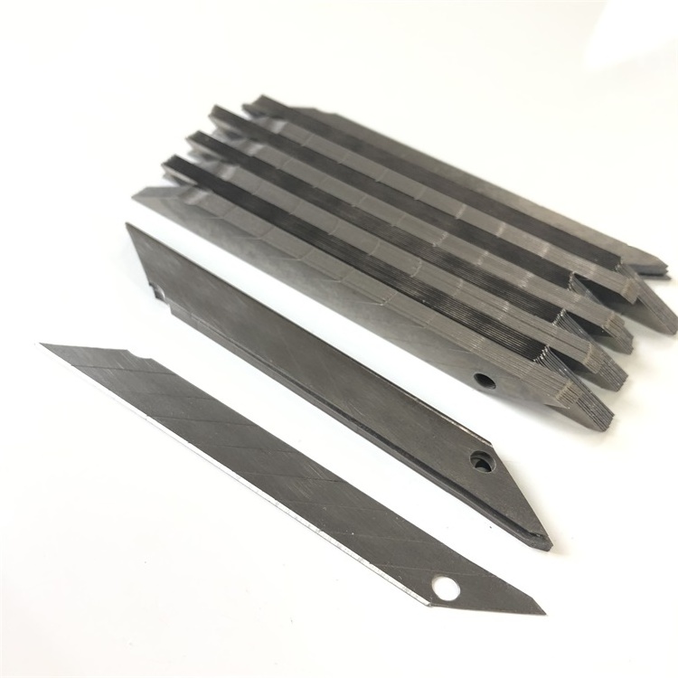 Factory Customized Retractable Hobby Knife Metal Gasket Box Saw Blades For Cutting Paper And Film Blades